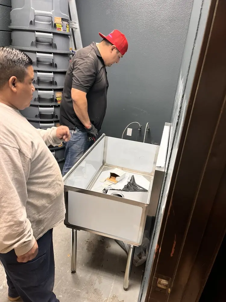Commercial plumbing and sink installation in Conaway